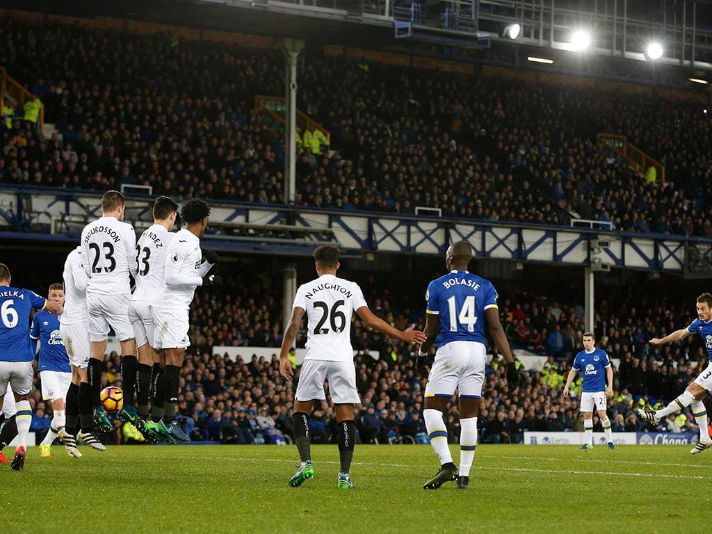Everton-Swansea (Reuters)