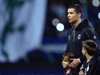 Cristiano Ronaldo concretizou sonho do sobrinho (à boleia do Sporting) - TVI
