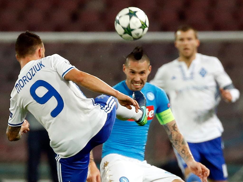 Nápoles-Dinamo Kiev (Reuters)