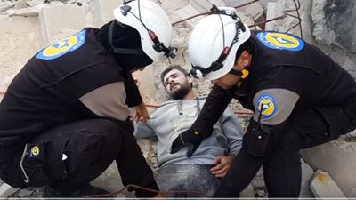 Síria: equipa de salvamento filma "Mannequin Challenge" em Alepo - TVI