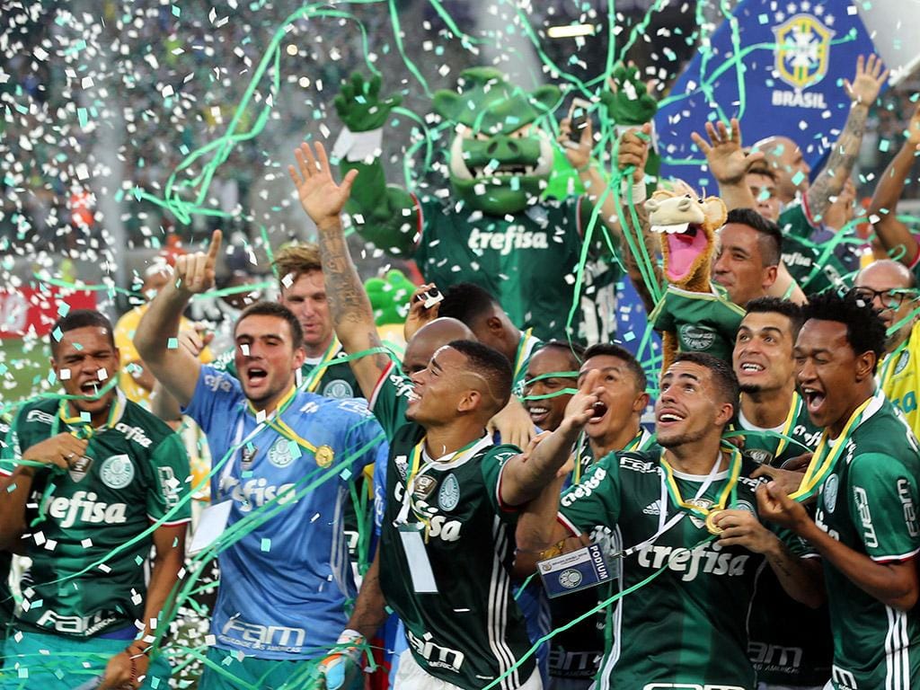 Palmeiras é campeão Brasileiro (Reuters)