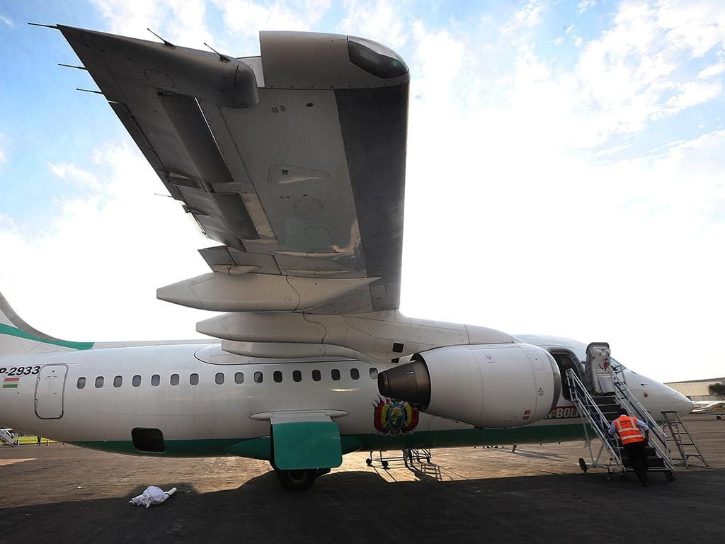 Avião que transportou a equipa da Chapecoense  (Reuters)