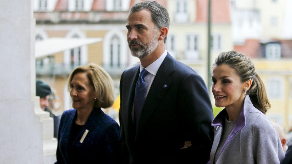 Reis de Espanha em visita oficial a Portugal