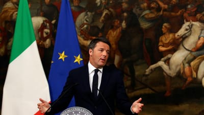 Referendo em Itália: Renzi demite-se após vitória do "não" - TVI