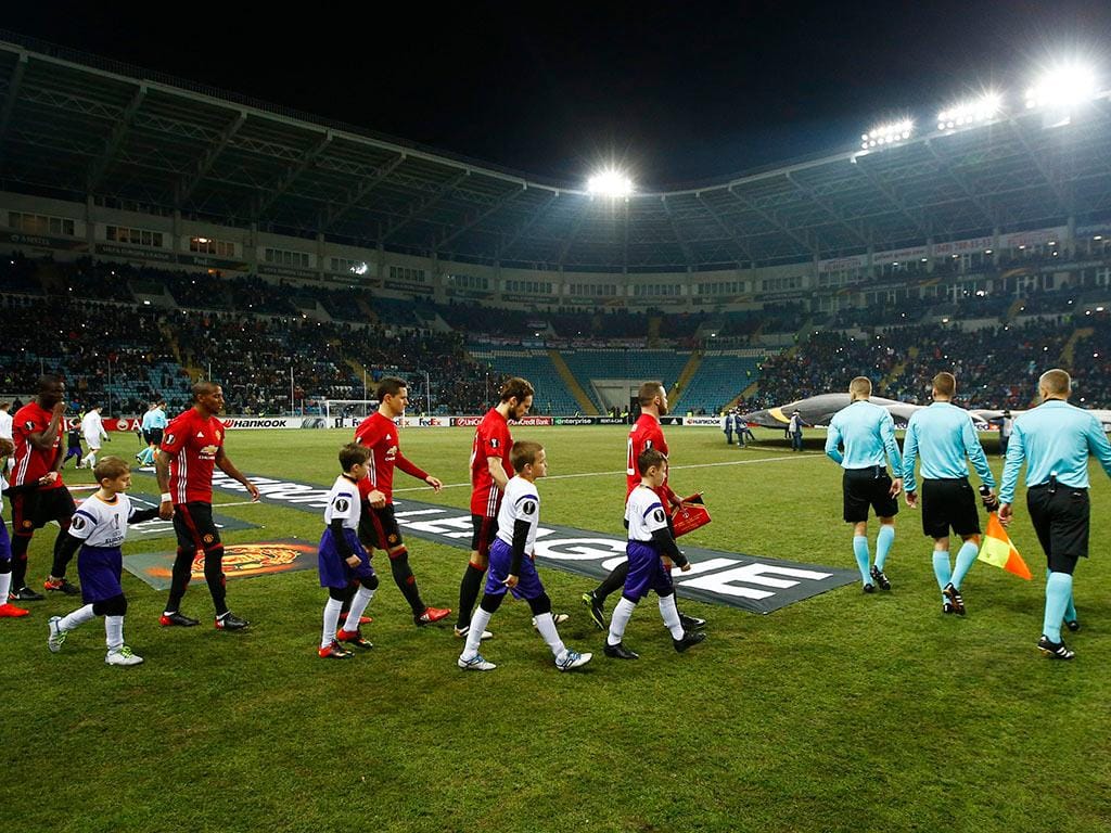 Zorya-Manchester United (Reuters)