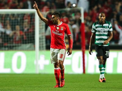 Salvio feliz se ficar no Benfica, diz que «Talisca faltou ao respeito» - TVI