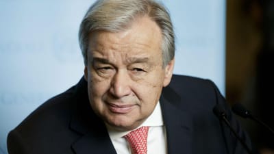 António Guterres galardoado com prémio Carlos Magno - TVI