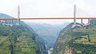 China inaugura ponte mais alta do mundo - TVI