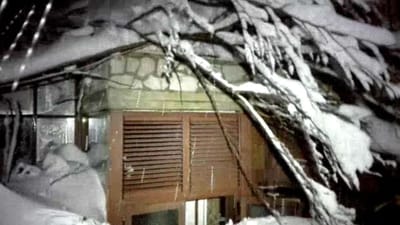 Avalanche atinge hotel em Itália e faz "muitos mortos" - TVI