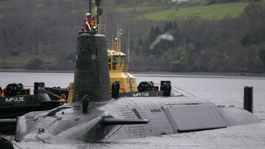 Submarino nuclear britânico (Trident)