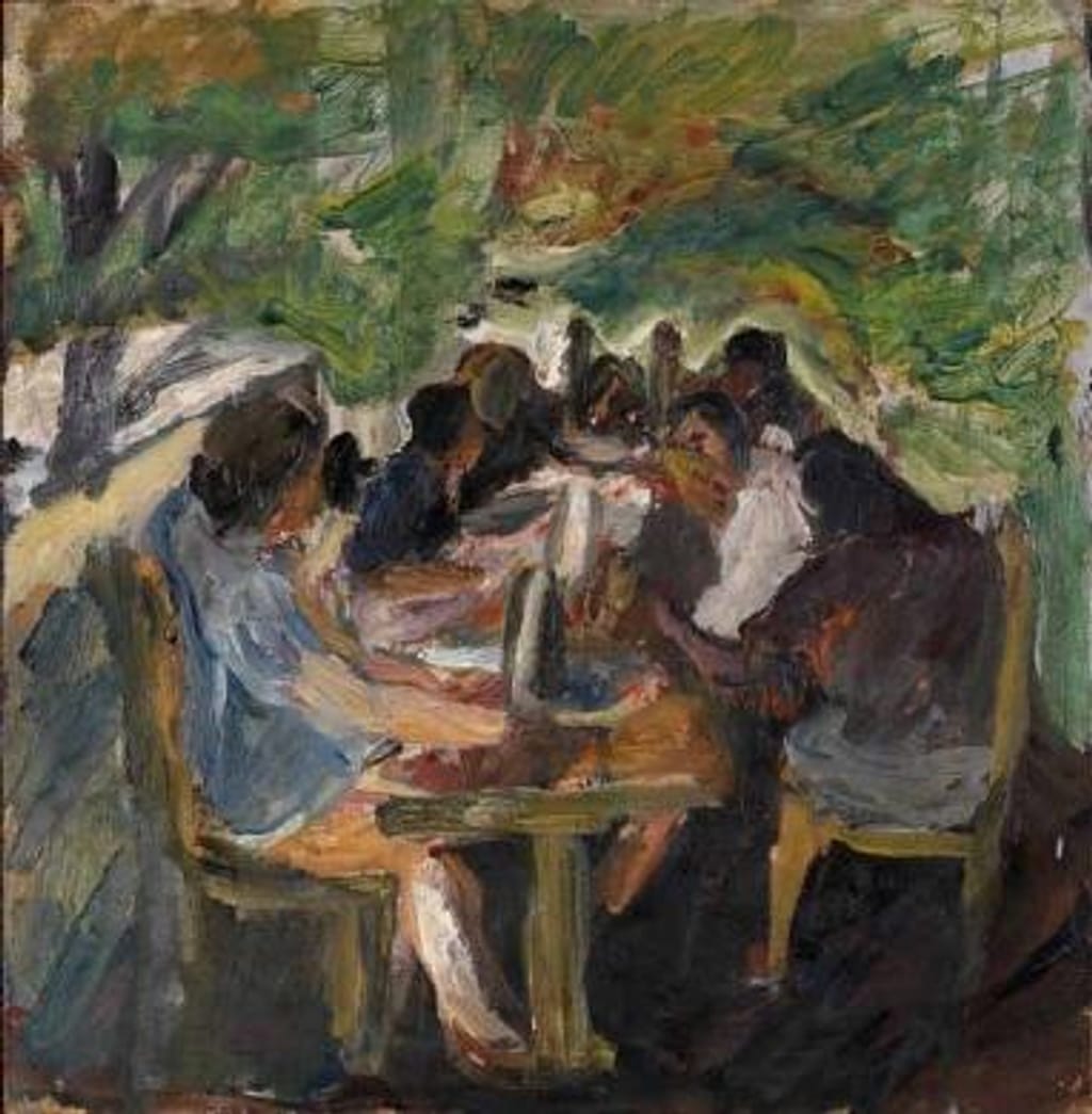 Quadro "A Lunch Party" de Timothy Behrens 