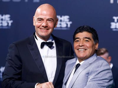 Diego Maradona contratado para «limpar» a FIFA - TVI