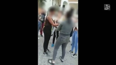 Raparigas filmadas a agredir colega internadas - TVI