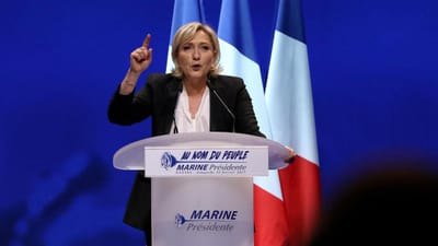 Le Pen acusada de plagiar discurso de François Fillon - TVI