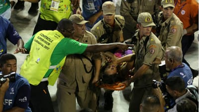 Novo acidente no sambódromo do Rio faz mais 19 feridos - TVI