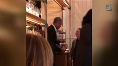 Casal Obama almoça com Bono em Nova Iorque - TVI
