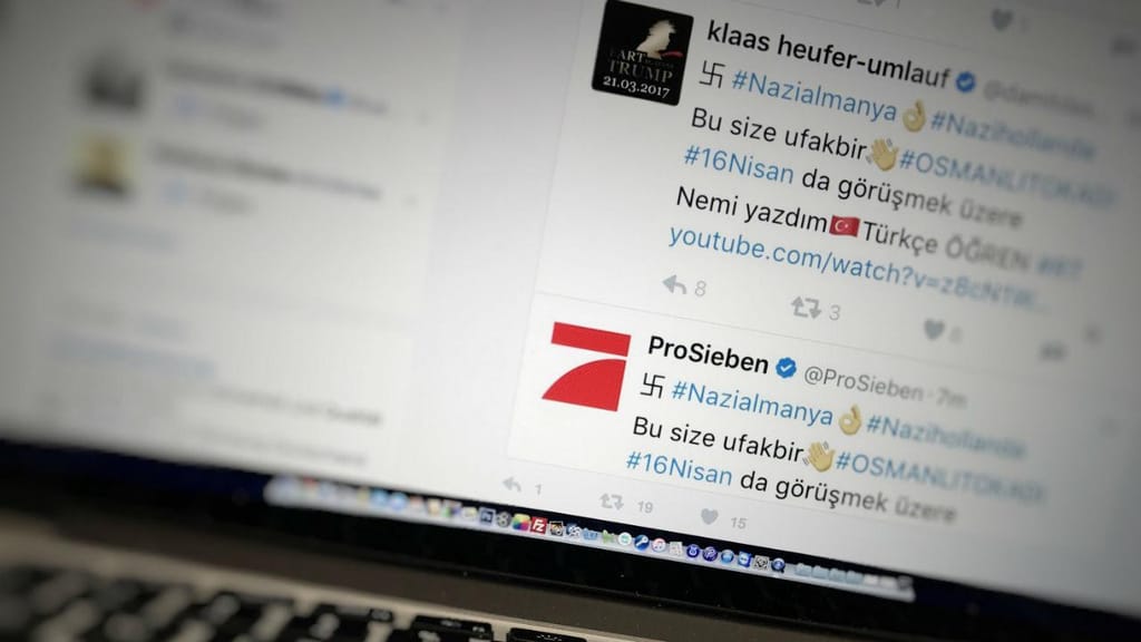 Hackers turcos atacam contas no Twitter

