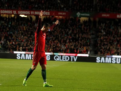 Portugal-Suécia (ONZES): Ronaldo e mais dez na estreia de Marafona - TVI