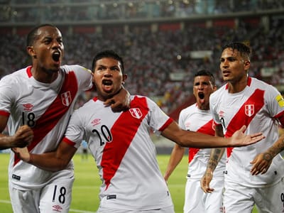 Peru: Hurtado e Carrilo na seleção para o play-off do Mundial 2018 - TVI