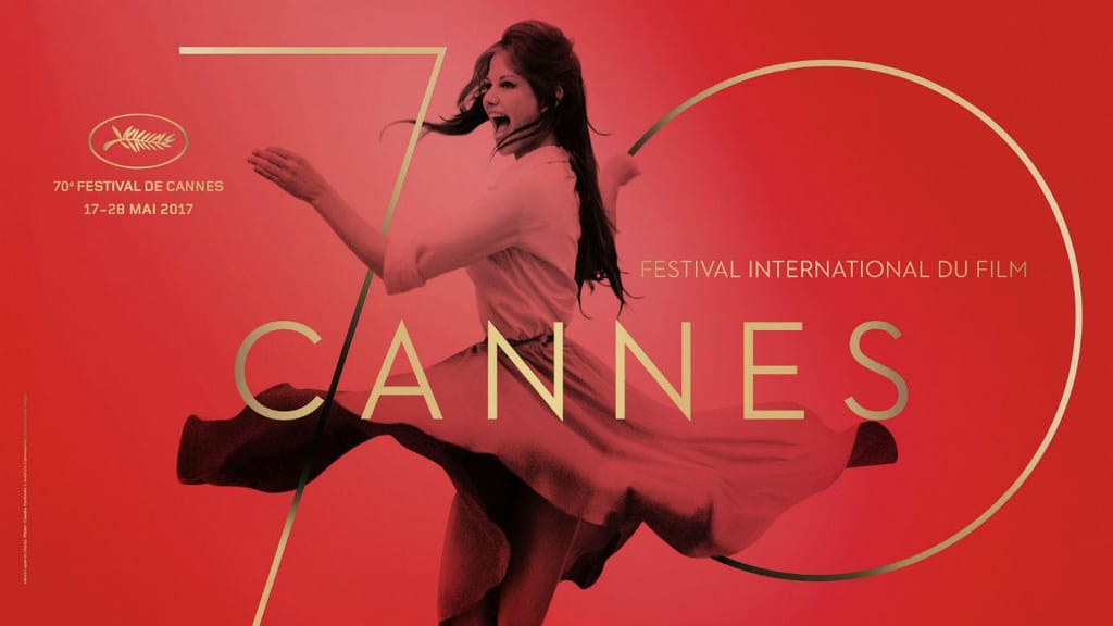 Revelado o cartaz oficial da 70ª edição do Festival de Cannes, a realizar em maio de 2017