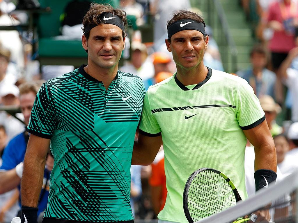 Federer e Nadal (Reuters)