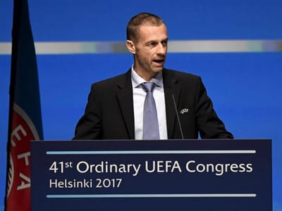 UEFA desfaz «ameaças de Ceferin sobre acesso às competições europeias - TVI