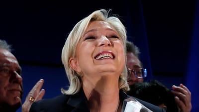 Marine Le Pen destaca resultado "histórico" para "libertar o povo" - TVI