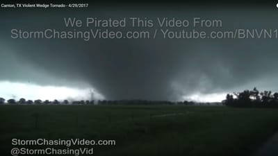 Tornados mortais filmados no Texas - TVI