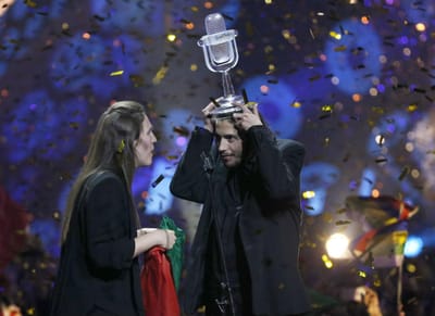 Eurovisão: a reação de Salvador Sobral à vitória - TVI