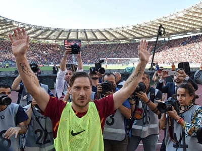 Itália: Roma garante Champions aos 90' na despedida de Totti - TVI