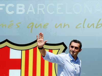Barça publica carta de despedida de Valverde: «Chegou ao fim» - TVI