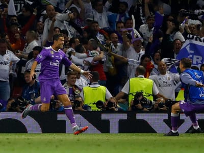 Ronaldo foi o melhor marcador das provas da UEFA em 2017 - TVI