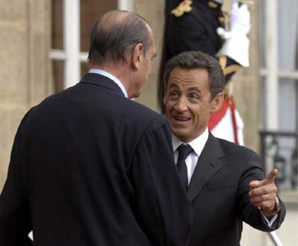 Sarkozy no Palácio do Eliseu. Foto: EPA/HORACIO VILLALOBOS