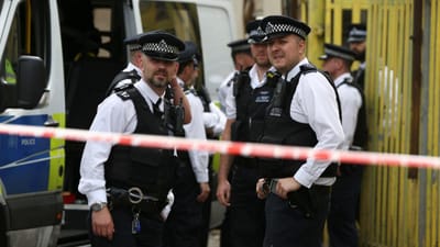 Homem com faca detido junto ao parlamento britânico - TVI