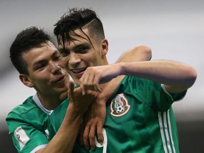 Jiménez marca, mas México perde com Uruguai - TVI