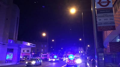 Um morto e dez feridos em atropelamento com carrinha em Londres - TVI