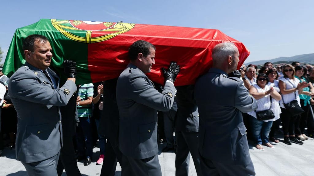 Funeral do militar morto no Mali