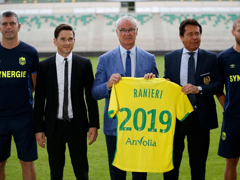 Nantes apresenta Ranieri, o sucessor de Conceição