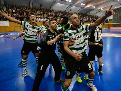 Futsal: Sporting volta a vencer Benfica, agora para o campeonato - TVI