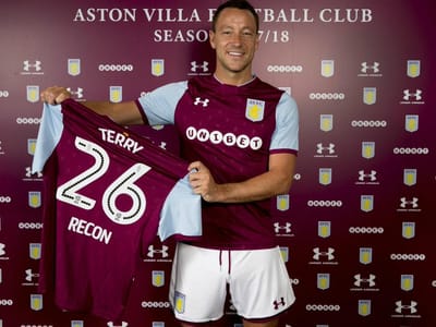 John Terry renova contrato até 2021 com o Aston Villa - TVI