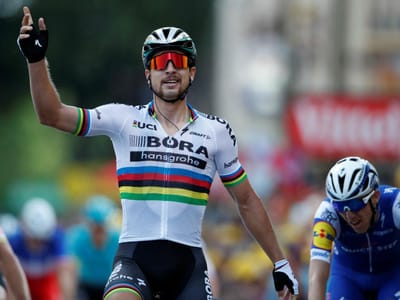 Tour: Peter Sagan caiu e sofreu múltiplas escoriações - TVI