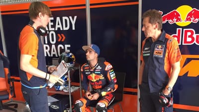Miguel Oliveira já rodou com a KTM do MotoGP: «Quase não há tempo para respirar» - TVI