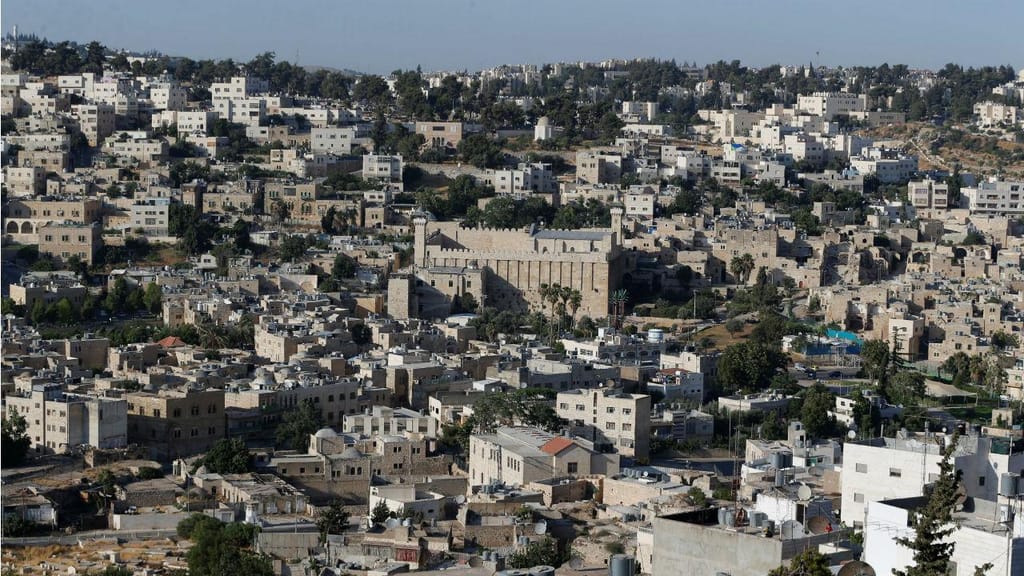 Cidade de Hebron, Cisjordânia 
