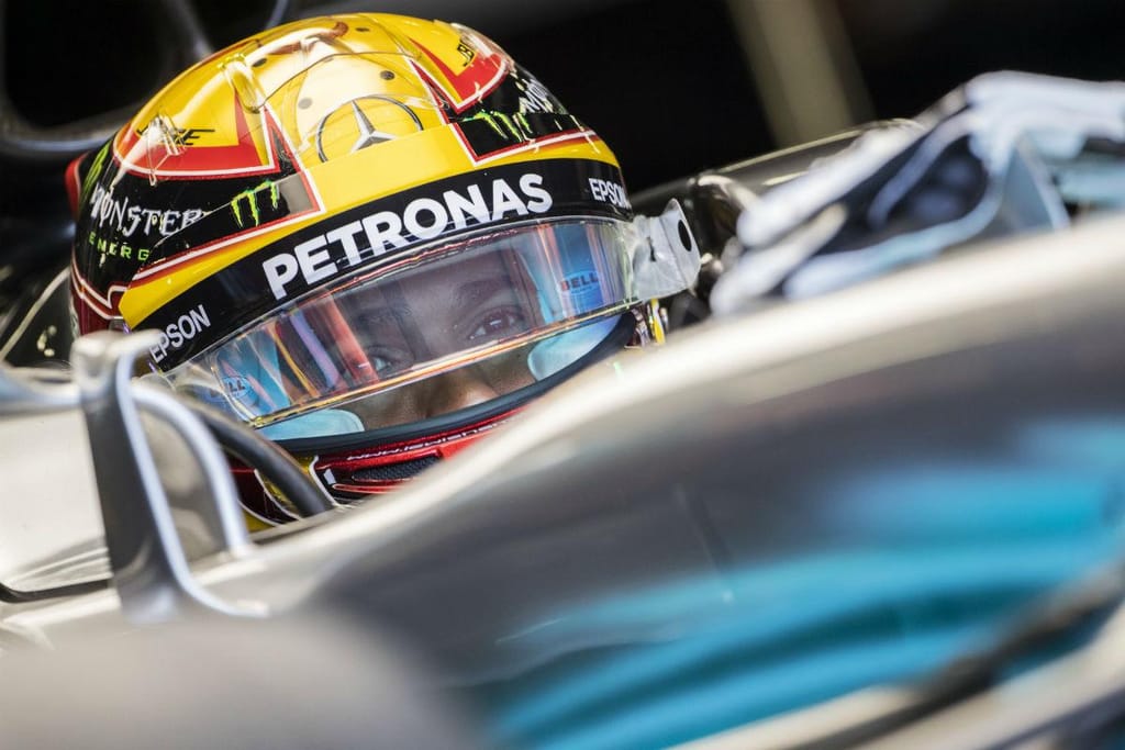 Lewis Hamilton em Silverstone