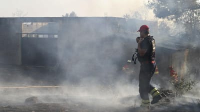 Fogo de Alijó aproxima-se de casas em Vila Chã e assusta população - TVI