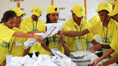 Timor: Fretilin vence legislativas por mil votos - TVI