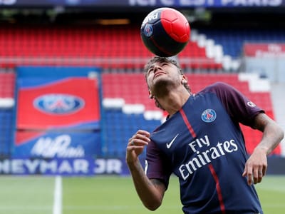 «Neymar, acendemos a Torre Eiffel por ti, agora tens de dar tudo» - TVI