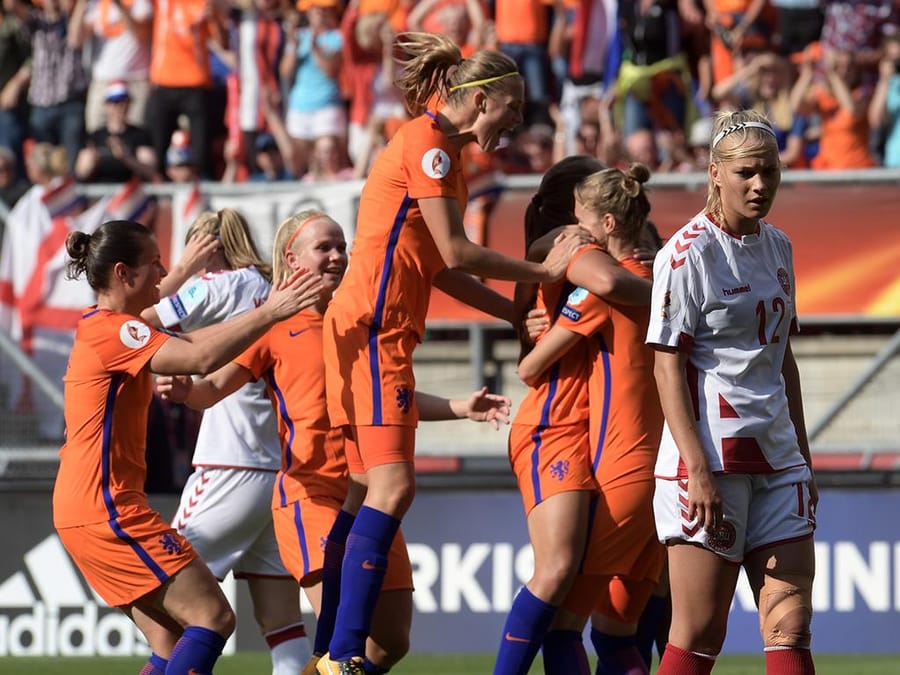 Futebol Feminino: Holanda-Dinamarca (Reuters)