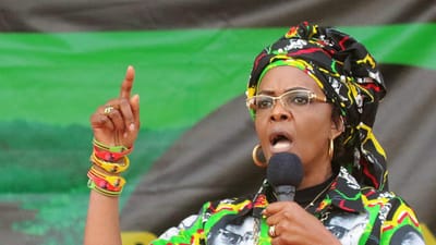 "Exigimos a expulsão para sempre da senhora Mugabe" - TVI