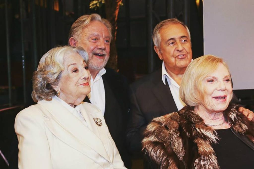 Eunice Munõz, João Perry, Nicolau Breyner e Lourdes Norberto